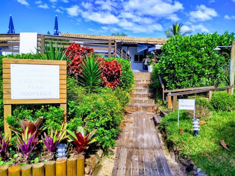 Entrada para o mar da lagoinha