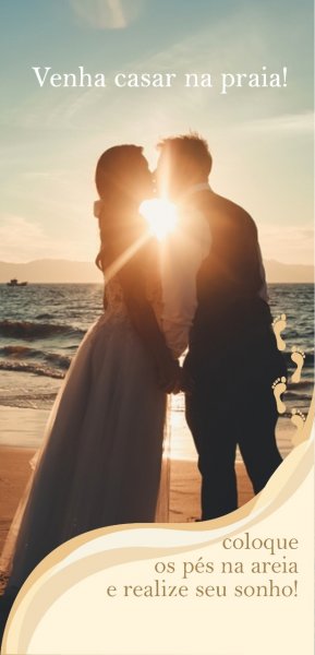 case  com os pês na  areia da praia !