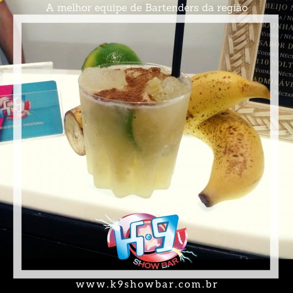 Caipirinha de Banana com Canela