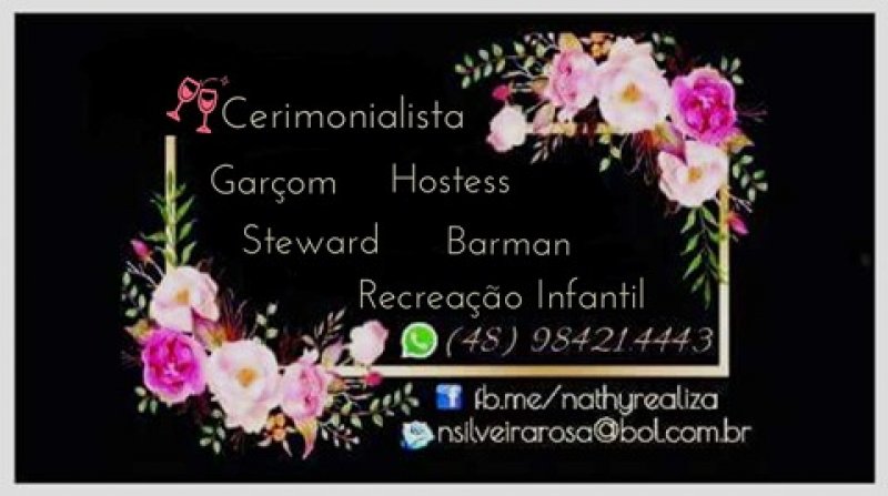 Realizamos seu evento. Melhor staff de Florianópolis.